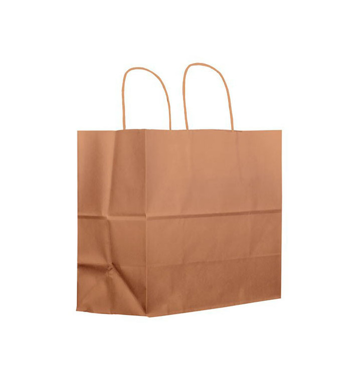 Sac En Papier Kraft Marron Avec Anses G M X Cm Ut S