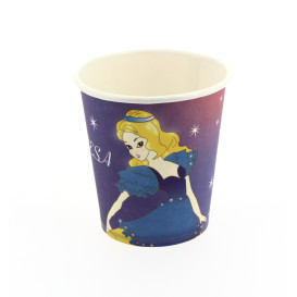 Verre carton princesse 200ml (25 Unités)