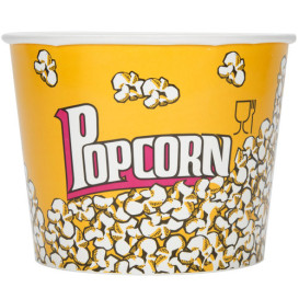 Seau Pop-Corn 5400ml 22.5x16x21cm (50 Unités)