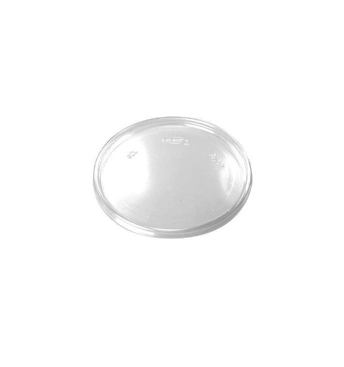 Couvercle Plat Plastique Transparent Ø11cm 