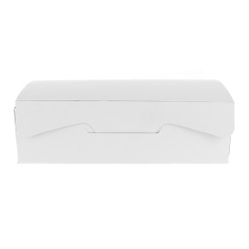 Boîte pâtissière 18,2x13,6x5,2cm 500g Blanc (250 Unités)