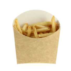 Etui à Frites Kraft Petit 8,2x2,2x9cm (600 Unités)