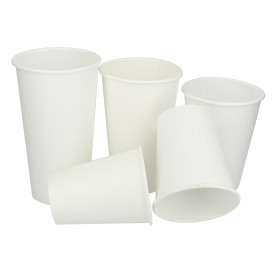 Gobelet Carton Blanc 16Oz/500ml Ø9,0cm (50 Unités)