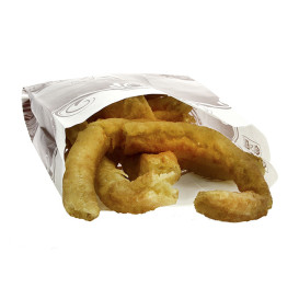 Papieren voedsel zak voor Churros Vetvrij 18+7x32cm (1000 stuks)