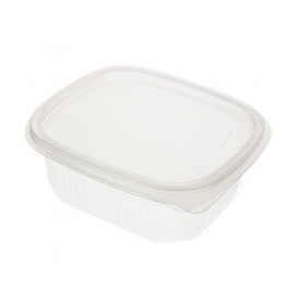 Plastic scharnierende Deli-Container microgolfbaar PP 1000ml (50 stuks) 