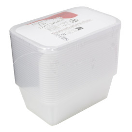 Plastic deli Container PP Rechthoekige vorm 750 ml (50 stuks) 