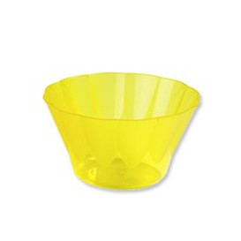 Coupe ROYAL Jaune en Plastique 500ml (25 Unités)