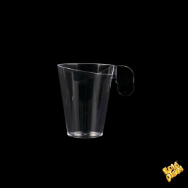 Tasse plastique Design Transparent 72ml (240 Unités)