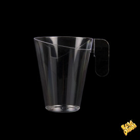 Tasse Plastique Design Transparent 155ml (12 Unités)