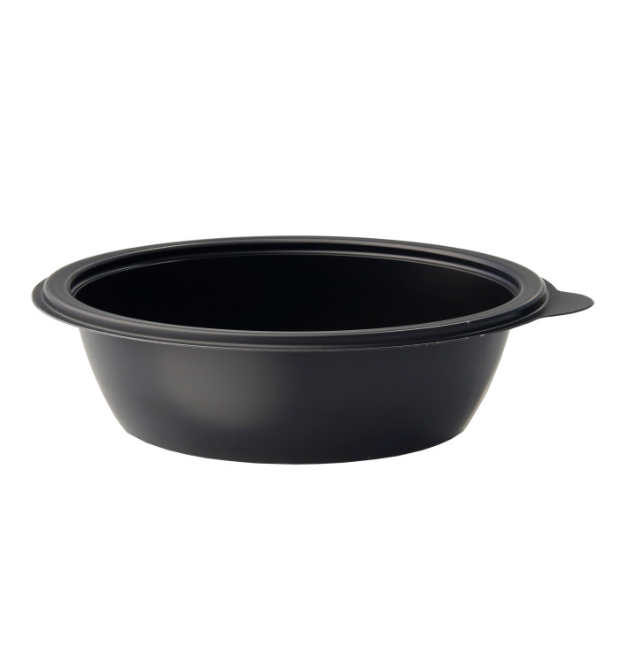 Pot en Plastique PP Noir 250cc Ø13cm 