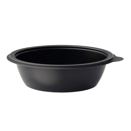 Pot en Plastique PP Noir 250cc Ø13cm (500 Unités)