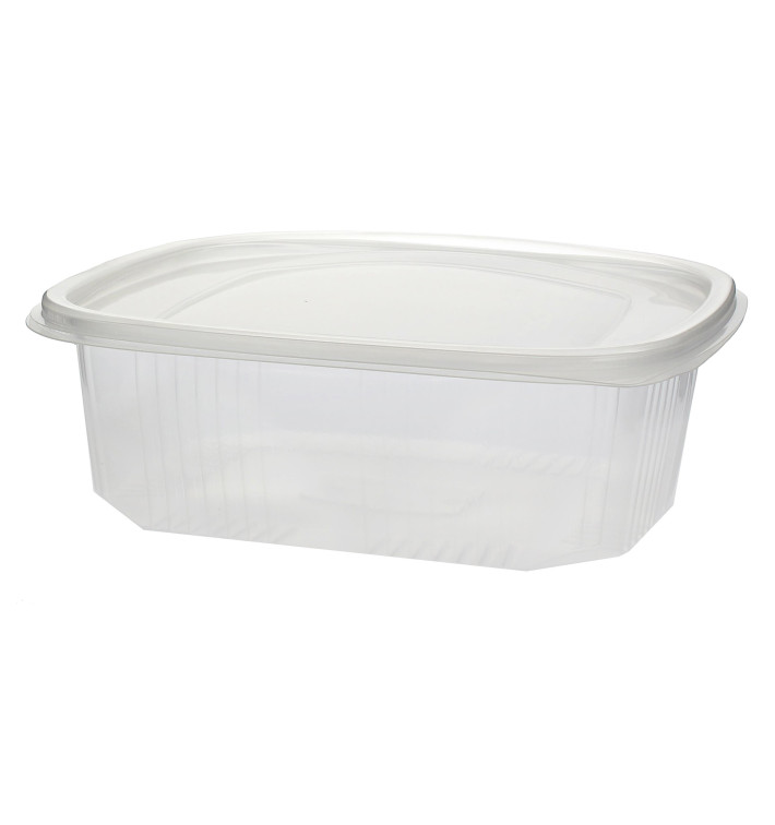 Plastic scharnierende Deli-Container microgolfbaar PP 750ml 