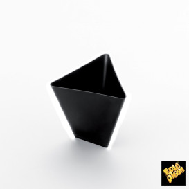 Bol Dégustation "Triangle" Noir 70 ml (500 Utés)