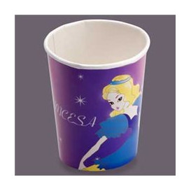 Verre carton princesse 200ml (25 Unités)