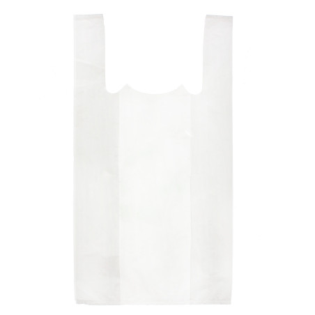 Plastic T-shirt tas wit 40x60cm (200 stuks) 