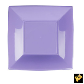 Assiette Plastique Réutilisable Plate Lilas PP 230mm (300 Utés)