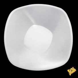 Bol en Plastique PP "Square" Blanc 3000ml Ø27,7cm (3 Utés)