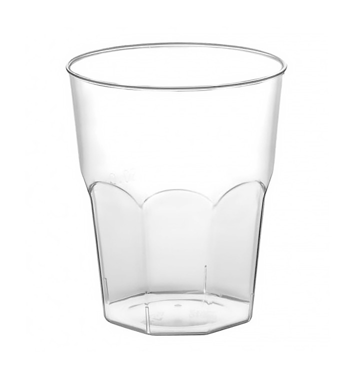 Verre Plastique à Shot Transp. PS Ø37mm 25ml (1000 Utés)