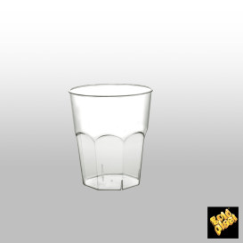 Verre Plastique Cocktail Transp. PS  Ø73mm 200ml (50 Utés)