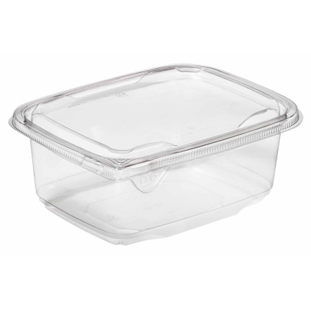 Plastic deli Container PET onverbrekelijk 1000ml 18x14x7cm (65 stuks) 