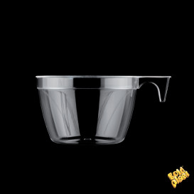 Tasse Plastique Cup Transparent 190ml (25 Unités)