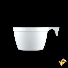 Tasse Plastique Cup Blanc 190ml (25 Unités)