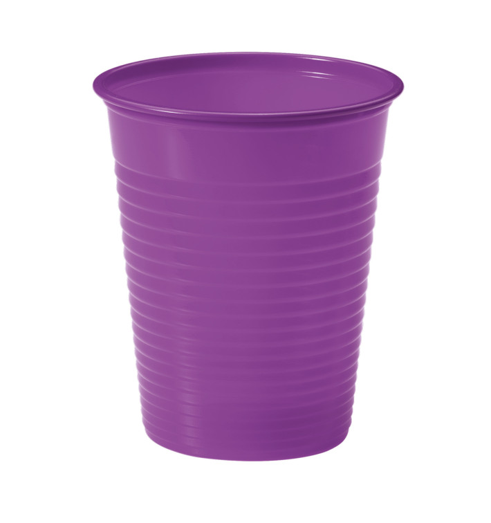 Gobelet Plastique Violette PS 200ml (1500 Unités)