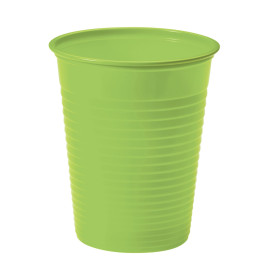 Gobelet Plastique Vert PS 200ml (50 Unités)