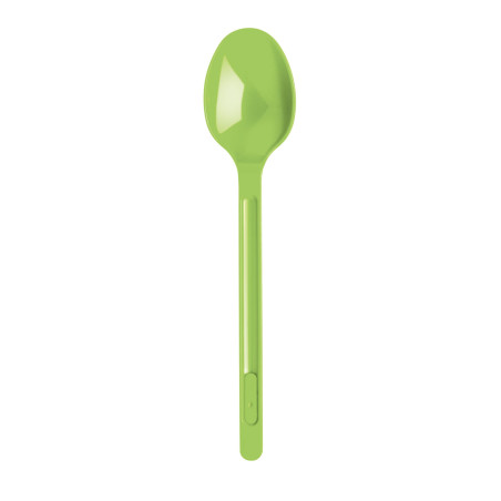 Cuillère Plastique PS Vert citron 175mm (600 Unités)