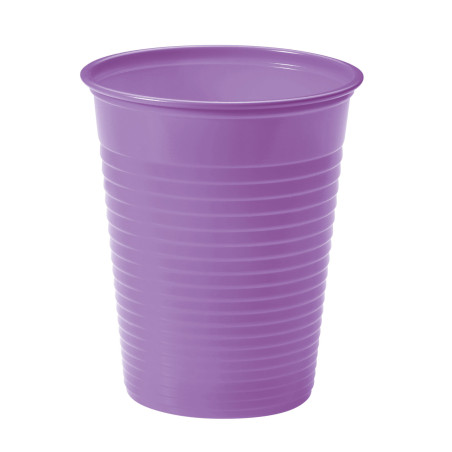 Plastic PS beker lila 200ml Ø7cm (1500 stuks)