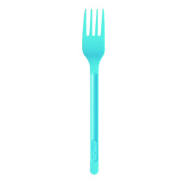 Plastic PS vork lichtblauw 17,5cm (600 stuks)