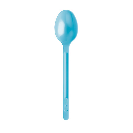 Cuillère Plastique PS Turquoise 175mm (600 Unités)