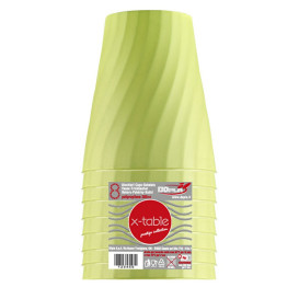 Gobelet Plastique PP "X-Table" Citron vert 320ml (128 Utés)