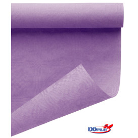 Nappe en Papier en Rouleau Lilas 1,2x7m (25 Utés)