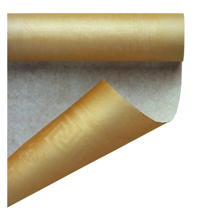 Nappe en Papier en Rouleau Or 1,2x7m (1 Uté)