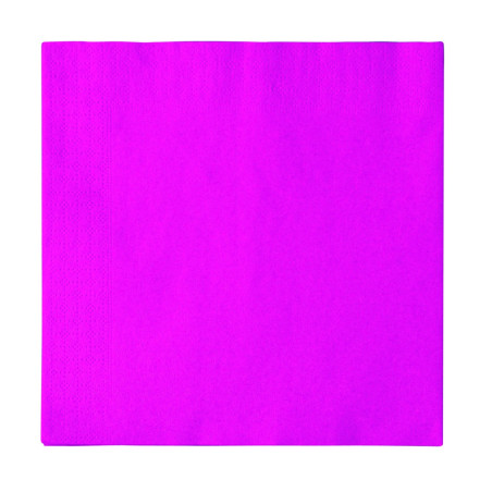 Serviette Papier 2 épaisseurs Fuchsia 33x33cm (50 Unités)