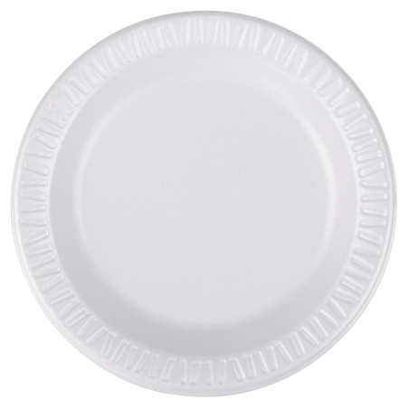 Assiette Thermique FOAM "Quiet Classic" Stratifié Blanc Ø150mm (125 Unités)