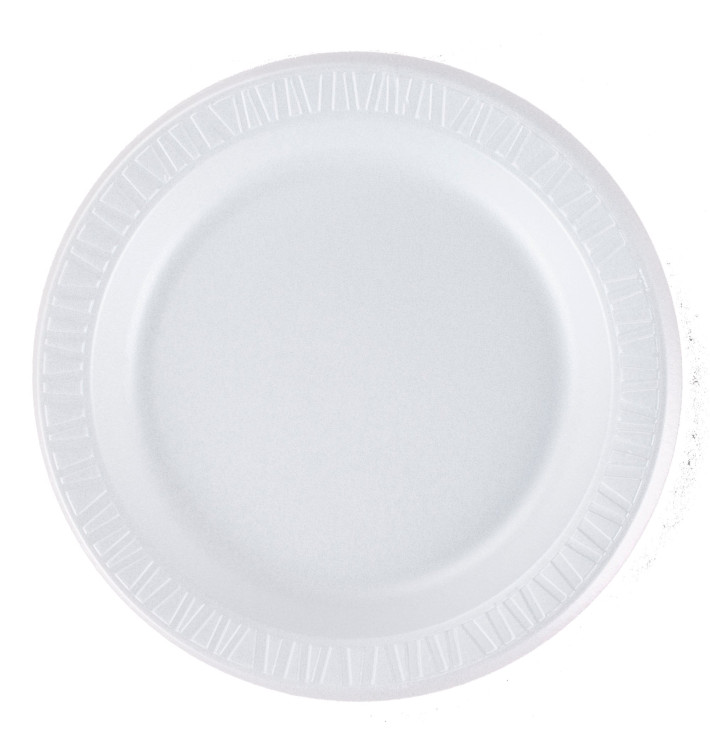 Assiette Thermique FOAM "Quiet Classic" Stratifié Blanc Ø230mm (125 Unités)