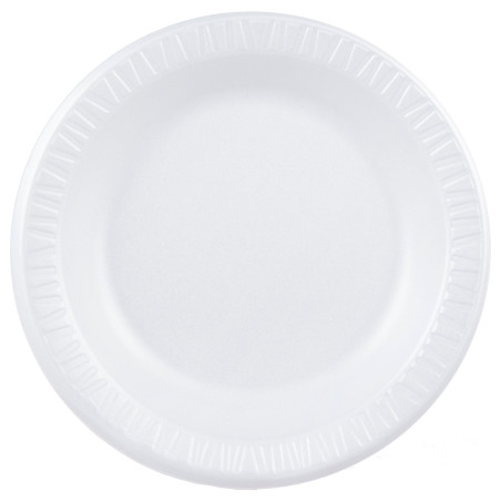 Assiette Thermique FOAM "Quiet Classic" Stratifié Blanc Ø260mm (500 Unités)