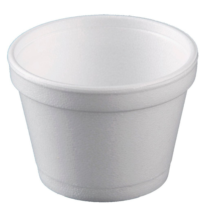 Schuim Container wit 12 Oz/355ml Ø11cm (25 stuks) 