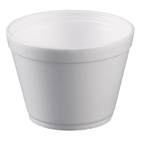 Pot en Foam Blanc 16OZ/475ml Ø11,7cm (500 Unités)