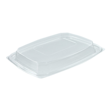 Plastic Deksel voor Deli Container OPS hoge koepel Deksel transparant 887/1420/1894ml (63 stuks) 