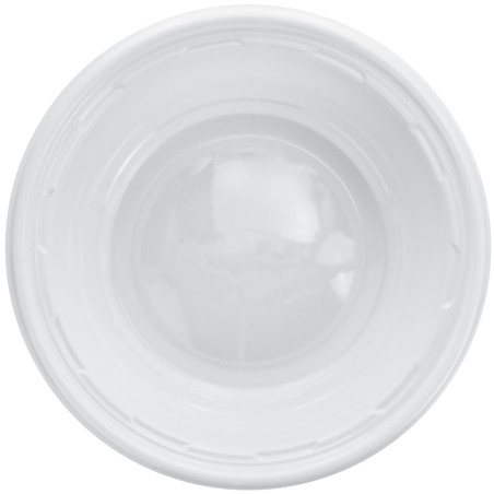 Bol en Plastique PS Blanc Blanc 180ml Ø11,5cm (1000 Utés)