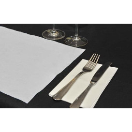 Set de Table en PP Non-Tissé Blanc 30x40cm 55g (500 Utés)