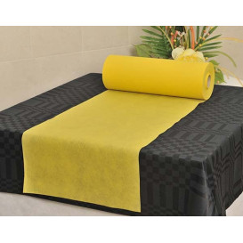 Nappe Non Tissé Prédécoupé Jaune 0,40x48m 50g (6 Unités)