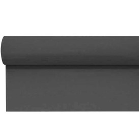 Chemin de Table Airlaid Gris Prédécoupé 0,4x48m (6 Utés)