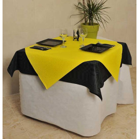 Nappe en papier 1x1 Mètre Jaune 40g (400 Unités)