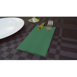 Serviette Kangourou en Airlaid Vert 40x40cm (480 Unités)