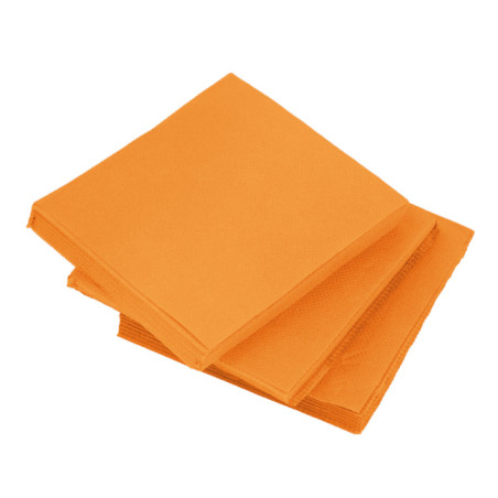 Serviette en Papier Double Point 20x20cm Orange (90 Utés)