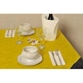 Novotex placemat geel 120x120cm (150 stuks) 